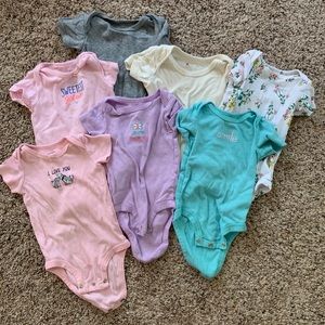 7 Baby Girl Onesies
